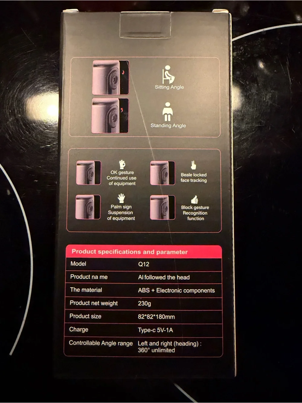 & Other Stories Silver AI Smart Shooting Gimbal Webcam Box
